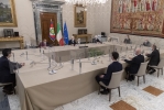 Il Presidente della Repubblica Sergio Mattarella con il Gruppo Parlamentare Misto della Camera dei deputati, in occasione delle consultazioni
