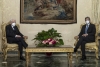 Il Presidente della Repubblica Sergio Mattarella con Roberto Fico, Presidente della Camera dei Deputati
