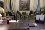 Il Presidente della Repubblica Sergio Mattarella con il Presidente del Consiglio incaricato  Mario Draghi