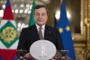 Il Presidente Mario Draghi legge la lista dei ministri per il nuovo Governo
