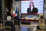 Il Presidente Sergio Mattarella nel corso della celebrazione della “Giornata Internazionale della Donna” condotta da Matilde Gioli