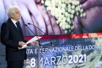 Il Presidente Sergio Mattarella in occasione della celebrazione della “Giornata Internazionale della Donna” 