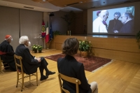 Il Presidente Sergio Mattarella alla proiezione in anteprima del documentario "Picciotti, che cosa vi ho fatto? sulla figura del giudice Rosario Livatino 