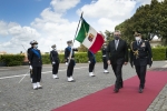 Il Consigliere militare Gen Roberto Corsini accoglie S.E. il Signor Alberto Angel Fernandez, Presidente della Repubblica Argentina
