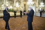Il Presidente Sergio Mattarella con il Signor Alberto Angel Fernandez, Presidente della Repubblica Argentina
