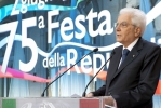 Il Presidente Sergio Mattarella in occasione della cerimonia della Festa Nazionale della Repubblica