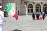 Il Presidente della Repubblica Sergio Mattarella,con il Presidente Federale della Repubblica d’Austria Alexander Van der Bellen,in visita ufficiale 
