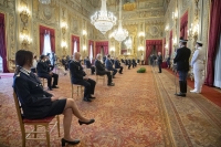 Il Presidente Mattarella incontra una rappresentanza della Polizia Penitenziaria, in occasione del 204° anniversario della sua costituzione 