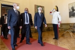 Il Presidente Sergio Mattarella e il Presidente della Repubblica Tunisina Kaïs Saïed 