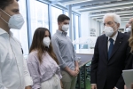 Il Presidente della Repubblica Sergio Mattarella visita i laboratori del nuovo Campus di Architettura del Politecnico di Milano
