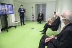 Il Presidente della Repubblica Sergio Mattarella visita i laboratori del nuovo Campus di Architettura del Politecnico di Milano
