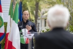 L'intervento dell'atleta Federico Morlacchi alla cerimonia di consegna della bandiera agli atleti italiani in partenza per i Giochi Olimpici e Paralimpici di Tokyo 2020