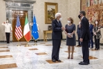 Il Presidente Sergio Mattarella accogli il Segretario di Stato degli Stati Uniti d’America, S.E. il Signor Antony John Blinken