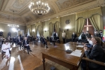 Il Presidente Sergio Mattarella nel corso dell’Adunanza solenne di chiusura dell’anno accademico dell’Accademia Nazionale dei Lincei