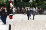 Il Presidente della Repubblica Sergio Mattarella con il Presidente del Sénat, Gérard Larcher, in occasione della visita di Stato nella Repubblica Francese
.