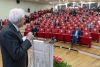 Il Presidente della Repubblica Sergio Mattarella alla cerimonia di conferimento della laurea magistrale a titolo d’onore in European and International Studies ad Antonio Megalizzi 