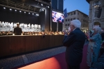 Il Presidente Sergio Mattarella a Pesaro al concerto “Gala Rossini” di chiusura della 42a edizione del Rossini Opera Festival  