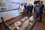 Il Presidente Sergio Mattarella a Ventotene,visita il Museo Archeologico, in occasione del 40° seminario per la formazione federalista europea,nell’80° anniversario del Manifesto di Ventotene
