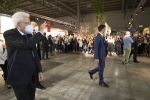 Il Presidente della Repubblica Sergio Mattarella all’inaugurazione del Salone del Mobile
