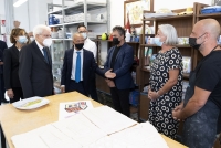  Il Presidente della Repubblica Sergio Mattarella in visita al carcere minorile di Nisida