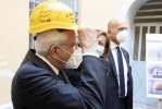 Il Presidente della Repubblica Sergio Mattarella in visita al carcere minorile di Nisida