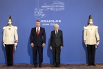 Il Presidente della Repubblica Sergio Mattarella con Zoran Milanović, Presidente della Repubblica di Croazia in occasione della XVI riunione del gruppo Arraiolos 