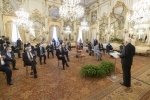Il Presidente Sergio Mattarella incontra i rappresentanti delle Accademie nazionali delle scienze dei Paesi del G20, in occasione del “S20+SSH20 Academic Summit” 
