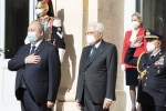 Il Presidente della Repubblica Sergio Mattarella con il Presidente della Repubblica d'Armenia Armen Sarkissian, al termine della visita di Stato
