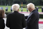 Il Presidente Sergio Mattarella con il Presidente della Repubblica Federale di Germania Frank-Walter Steinmeier, in occasione della visita Ufficiale 
