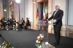Frank-Walter Steinmeier, Presidente della Repubblica Federale di Germania, in occasione della Cerimonia di consegna del Premio dei Presidenti per la Cooperazione comunale tra Italia e Germania  
