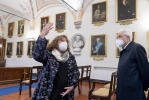  Il Presidente della Repubblica Sergio Mattarella visita l'Aula Magna Storica dell'Università di Pisa, in occasione dell'inaugurazione dell'Anno Accademico 