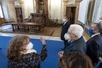  Il Presidente della Repubblica Sergio Mattarella visita la nuova Aula Magna dell'Università di Pisa, in occasione dell'inaugurazione dell'Anno Accademico 