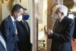 Il Presidente della Repubblica Sergio Mattarella con il Ministro degli esteri Luigi Di Maio in occasione del prossimo Consiglio Europeo