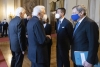 Il Presidente Mattarella incontra il Presidente del Consiglio dei Ministri ed altri membri del Governo, in vista del Consiglio Europeo