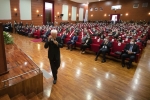 Il Presidente della Repubblica Sergio Mattarella all’Università di Foggia durante la cerimonia di inaugurazione dell’anno accademico 2021-2022  
