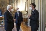 Il Presidente della Repubblica Sergio Mattarella incontra Emiliano Manfredonia,Presidente Nazionale delle ACLI - Associazioni Cristiane Lavoratori Italiani
