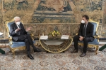 Il Presidente della Repubblica Sergio Mattarella con Emiliano Manfredonia,Presidente Nazionale delle ACLI - Associazioni Cristiane Lavoratori Italiani
