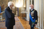 Il Presidente della Repubblica Sergio Mattarella incontra il Gen. S.A. Luca Goretti nuovo Capo di Stato Maggiore dell'Aeronautica 
