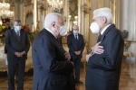 Il Presidente della Repubblica Sergio Mattarella incontra S.E. Signor Mahmoud Abbas Presidente della Palestina
