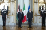 Il Presidente della Repubblica Sergio Mattarella incontra S.E. Signor Mahmoud Abbas Presidente della Palestina
