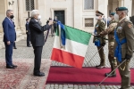 Il Presidente Sergio Mattarella conferisce l'onorificenza di Cavaliere dell'Ordine Militare d'Italia alla Bandiera di Guerra del Reggimento Lagunari “Serenissima”
