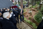 Algeri - Il Presidente della Repubblica Sergio Mattarella in occasione dell'inaugurazione del giardino Enrico Mattei