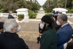 Algeri - Il Presidente della Repubblica Sergio Mattarella visita il Giardino botanico di Algeri 