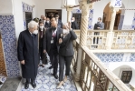 Algeri - Il Presidente della Repubblica Sergio Mattarella nel corso della visita al Palazzo del Rais-Bastion 23