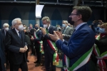 Il Presidente della Repubblica Sergio Mattarella in occasione della 38^ Assemblea dell'Associazione Nazionale Comuni Italiani 
