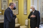 Il Presidente della Repubblica Sergio Mattarella incontra Antonino La Spina, Presidente UNPLI - Unione nazionale Pro Loco d'Italia

