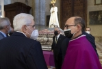 Malaga - Il Presidente della Repubblica Sergio Mattarella in occasione della visita alla Cattedrale di Malaga