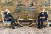 Il Presidente della Repubblica Sergio Mattarella incontra Alfredo Altavilla Presidente Italia Trasporto Aereo-ITA
