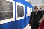 Il Presidente della Repubblica Sergio Mattarella visita alla mostra dal titolo “Dis/integration”           
