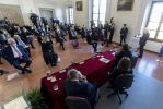 Scandicci - Il Presidente della Repubblica Sergio Mattarella al decennale della Scuola superiore della magistratura